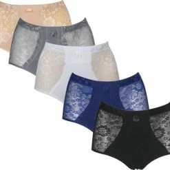 Beste recensies van 😀 Merkloos JC 5-Pack Licht Corrigerende Dames Slips H201 Ass Maat XXL 🎉