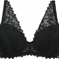 Coupon 😀 SAPPH - Flora Voorgevormde BH Zwart - Maat 70F - Zwart - Met Beugel - Dames 😉 -Goedkope badmode winkel 550x485 6