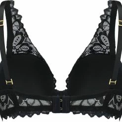 Coupon 😀 SAPPH - Flora Voorgevormde BH Zwart - Maat 70F - Zwart - Met Beugel - Dames 😉 -Goedkope badmode winkel 550x496 4