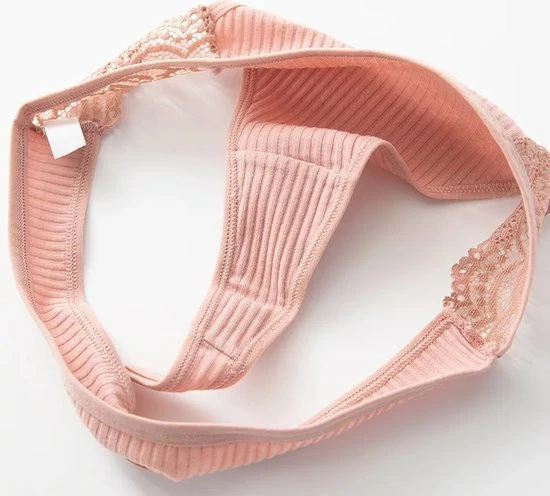 Beste Verkoop π Merkloos Katoenen Dames String Met Sexy En Delicate Kant Op De Taille - Roze & Lichtgroen - Sexy Lingerie - Hoge Kwaliteit Katoenen Slip - Dames Ondergoed - Maat L 𧨠8 Beste Verkoop π Merkloos Katoenen Dames String Met Sexy En Delicate Kant Op De Taille - Roze & Lichtgroen - Sexy Lingerie - Hoge Kwaliteit Katoenen Slip - Dames Ondergoed - Maat L 𧨠- Afbeelding 6