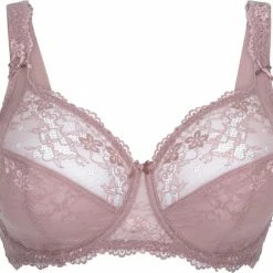 Groothandel 👏 LingaDore - Daily Full Coverage BH Burlwood - Maat 90F - Paars - Dames ❤️