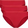 Groothandel ❤️ Bamboo Basics - Taille Slips Julia (3-pack) Dames - Rood - M 🔔 -Goedkope badmode winkel 550x505 2