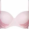 Groothandel 👏 After Eden D Cup & Up After Eden - 80G - D-Cup & Up Padded Wire Bra Two Tone Lace - Pink 👏