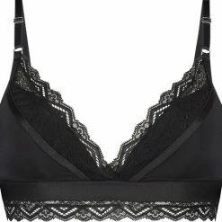 Beste Pirce 😉 Hunkemöller Dames Lingerie Voorgevormde Bh Zonder Beugel Rabella I AM Danielle - Zwart - Maat E85 ⭐