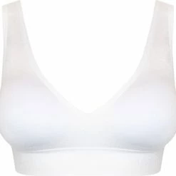 Hete verkoop 😍 MAGIC Bodyfashion Comfort Plunge Bra White Vrouwen - Maat XL 🛒