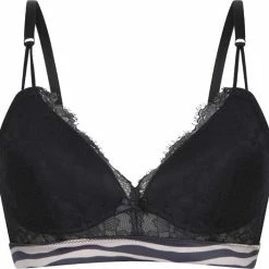 Kopen π LingaDore Striped Zebra Triangel BH Zwart 75 A β