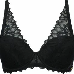Coupon 😀 SAPPH - Flora Voorgevormde BH Zwart - Maat 70F - Zwart - Met Beugel - Dames 😉 -Goedkope badmode winkel 550x532 1