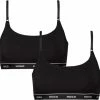 Beste Verkoop ✔️ Hugo Boss Dames 2P HUGO Bralette Zwart - L 🎉 -Goedkope badmode winkel 550x533 4