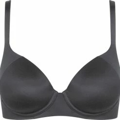 Hete verkoop 🔔 Triumph - Dames - Body Make-up Soft Touch WP EX - Voorgevormde Beugel BH - Antraciet - C- 75 🔔