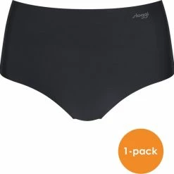 Beste Pirce π₯ Sloggi π© Women ZERO Feel Maxi EX, Onzichtbare Hoge Dames Slip, Zwart - Maat: S π