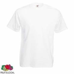Goedkoop 🛒 Fruit Of The Loom 10x Grote Maat Value Weight T-shirt Wit & Zwart 5XL (XXXXXL) 🔔 -Goedkope badmode winkel 550x550 355