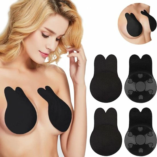 Flash-uitverkoop ✨ LYVION Strapless BH Plakbeha D/E/F - Plak BH - Zelfklevende Borstlift - Lingerie - Strapless Lift Effect - Push Up - Diameter 13 Cm - Zwart 🤩 3 Flash-uitverkoop ✨ LYVION Strapless BH Plakbeha D/E/F - Plak BH - Zelfklevende Borstlift - Lingerie - Strapless Lift Effect - Push Up - Diameter 13 Cm - Zwart 🤩