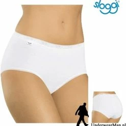 Nieuw 🛒 Sloggi Basic+ Dames Midi Slip - Wit - Maat 38 😉 -Goedkope badmode winkel 550x555 2