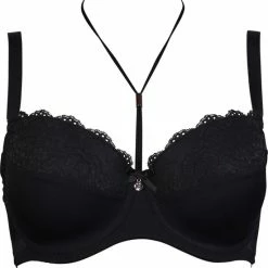 Kopen ⌛ After Eden D Cup & Up Granada Voorgevormde BH - Zwart - Maat F85 👏