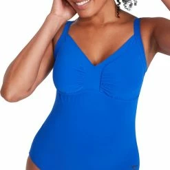 Beste deal ❤️ Speedo Watergem Shaping 1P Badpak Vrouwen 🌟 -Goedkope badmode winkel 550x565 4