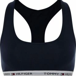 Nieuw ✔️ Tommy Hilfiger Sportbeha - Maat L - Vrouwen - Navy/ Wit 😍