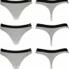 Goedkoop 🎁 Bamboe String Dames | Grijs | Maat XL | 3-Pack | Strings Dames | Ondergoed Dames | Strings | Apollo 🥰 -Goedkope badmode winkel 550x577