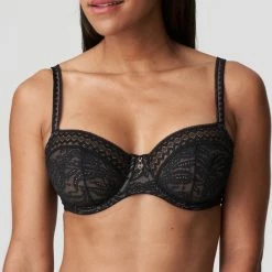 Flash-uitverkoop 😍 PrimaDonna Twist Palermo Balconette Bh 0142092 Zwart - Maat 90F ❤️