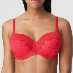 Uitgang π― PrimaDonna Twist Geneve Voorgevormde Beugel Bh 0242070 π Lipstick - Maat 85D π