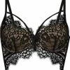 Uitgang 🌟 Hunkemöller Dames Lingerie Voorgevormde Longline Beugel Bh Marilee - Zwart - Maat A90 💯 -Goedkope badmode winkel 550x602 20