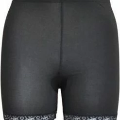 Goedkoop 💯 Fine 👩 Woman Dames Boxershort Met Kort Pijpje - XL - Zwart 😉
