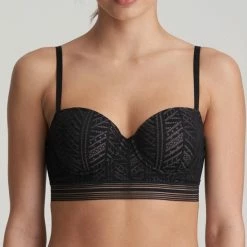Flash-uitverkoop 😀 Marie Jo L'Aventure Richard Voorgevormde Balconette Bh 0122119 Zwart - Maat 80D 🤩