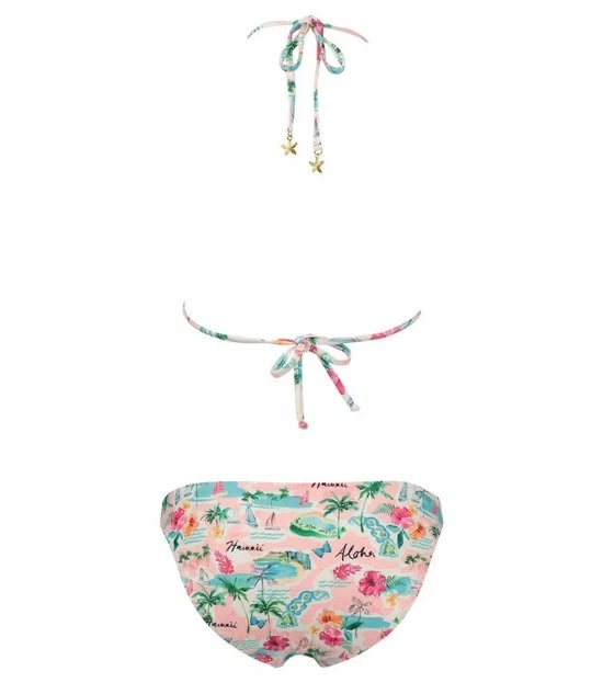 Beste Pirce π₯° Shiwi π Bikini Triangle Hawaii Aquarel - Snow White - 38 / M π― 4 Beste Pirce π₯° Shiwi π Bikini Triangle Hawaii Aquarel - Snow White - 38 / M π― - Afbeelding 2