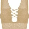 Beste recensies van ⭐ Merkloos Dames Bralette Van Kant Met Brede Schouderbandjes L/XL 38-40 Beige 👏