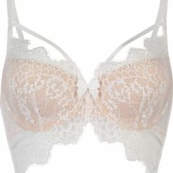 Top 10 👍 Hunkemöller Dames Lingerie Voorgevormde Longline Beugel Bh Marilee - Wit - Maat F70 🤩
