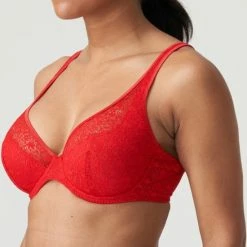 Top 10 🎉 PrimaDonna Twist Epirus Triangel Beugel Bh 0141974 Scarlet - Maat 80E ✔️ -Goedkope badmode winkel 550x657 5