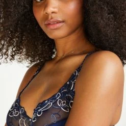 Kopen ❤️ Hunkemöller Dames Lingerie Niet-voorgevormde Beugel Bh Diva - Blauw - Maat C95 💯 -Goedkope badmode winkel 550x660 164