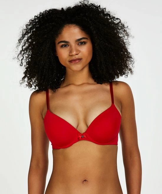 Groothandel π₯ Hunkemöller Dames Lingerie Voorgevormde Beugel Bh Plunge - Rood - Maat B85 π 5 Groothandel π₯ Hunkemöller Dames Lingerie Voorgevormde Beugel Bh Plunge - Rood - Maat B85 π - Afbeelding 3
