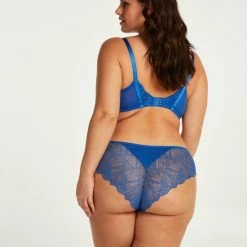 Uitgang 🎁 Hunkemöller Dames Lingerie Niet-voorgevormde Beugel Bh Alice I AM Danielle - Blauw - Maat G85 🎉 -Goedkope badmode winkel 550x660 263