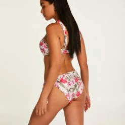 Goedkoopste 🎁 Hunkemöller Dames Badmode Voorgevormde Bandeau 👙 Bikinitop Tropical - Wit - Maat XL 👏 -Goedkope badmode winkel 550x660 67