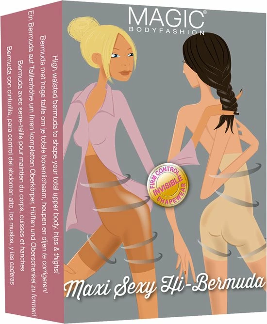 Uitgang π― MAGIC Bodyfashion Maxi Sexy Hi Bermuda Mocha Vrouwen - Maat L β 7 Uitgang π― MAGIC Bodyfashion Maxi Sexy Hi Bermuda Mocha Vrouwen - Maat L β - Afbeelding 5