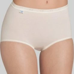 Kopen 💯 Sloggi Basic Maxi Dames Slip - Ivoor - Maat 46 🎁