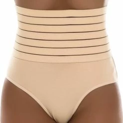 Nieuw 🎁 Wow Peach String Shaper NUDE Maat Large | New Thong Shaper | Corrigerend String | Onzichtbare String | String Met Hoge Taille | Shape Wear | High Waist String |Dames | Correctie Ondergoed|Naadloos String | Seamless Thong | Afslank 😀