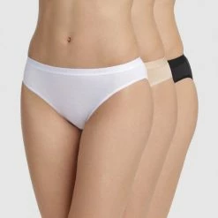 Gloednieuw 🥰 Dim Ecodim Pockets Katoen Dames Slip- 3-Pack - Zwart/Wit/New Skin - Maat L 🥰 -Goedkope badmode winkel 550x686 4