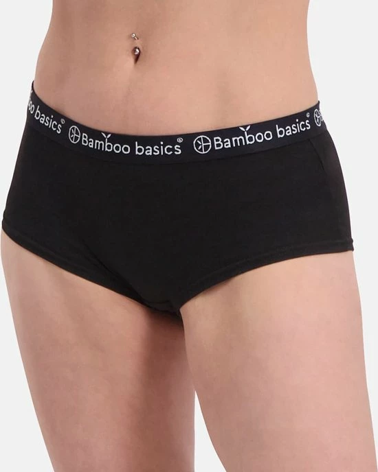 Hete verkoop π Bamboo Basics - Hipsters Iris (2-pack) Dames - Zwart - XL π 9 Hete verkoop π Bamboo Basics - Hipsters Iris (2-pack) Dames - Zwart - XL π - Afbeelding 7