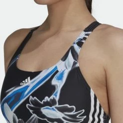 Nieuw ✔️ Adidas POS SEA 3S SUIT Badpak Modisch Dames Zwart 💯 -Goedkope badmode winkel 550x702 4