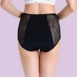 Promo 🥰 Cheeky Wipes Menstruatie Ondergoed - Feeling Fearless - Slip - Extra Absorptie - Maat 42-44 - Zwart 😀 -Goedkope badmode winkel 550x706 3