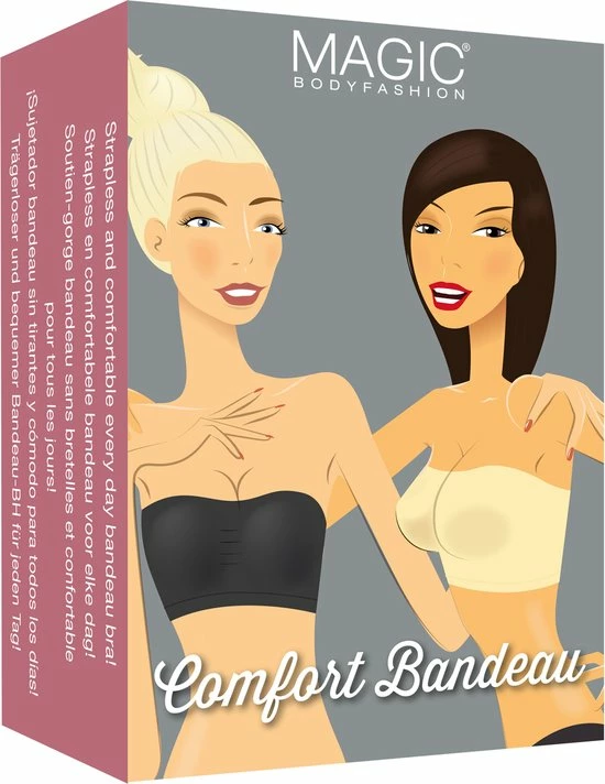 Beste deal π MAGIC Bodyfashion Comfort Bandeau White Vrouwen - Maat XL π 6 Beste deal π MAGIC Bodyfashion Comfort Bandeau White Vrouwen - Maat XL π - Afbeelding 4