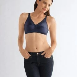 Kopen 😉 Amoena Prothese Bh Zonder Beugel Nancy SB Donkerblauw - Maat 80B 👏