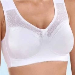 Aanbiedingen ❤️ Naturana Functionele Soft BH Maat 95D Wit 🎉