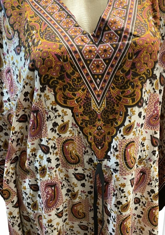 Flash-uitverkoop π€© Merkloos Kaftan Met Aantrekkoord Onesize 36-50 Roze/bruin π― 4 Flash-uitverkoop π€© Merkloos Kaftan Met Aantrekkoord Onesize 36-50 Roze/bruin π― - Afbeelding 2