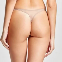 Beste Pirce 💯 Merkloos Aliana Dames Lingerie Glittersteentjes String (Thong) - HUID -Maat XL 🧨 -Goedkope badmode winkel 550x784 1