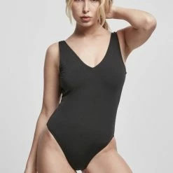 Nieuw π Urban Classics Badpak -M- Recycled High Leg Zwart π