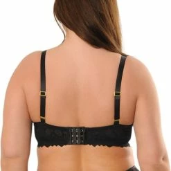 Coupon 😀 SAPPH - Flora Voorgevormde BH Zwart - Maat 70F - Zwart - Met Beugel - Dames 😉 -Goedkope badmode winkel 550x803 3