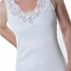 Goedkoop π Merkloos Toker Dames Hemd Kant, Breed Bandje 228/1 - 42 - Wit π 9 Goedkoop π Merkloos Toker Dames Hemd Kant, Breed Bandje 228/1 - 42 - Wit π -Goedkope badmode winkel 550x811