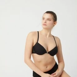 Hete verkoop 🎁 Push Up BH | Voorsluiting | Zwart | Ysabel Mora | Maat:80B 🔔